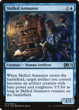 Skilled Animator [Core Set 2019] | Exor Games Bridgewater