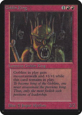 Goblin King [Limited Edition Alpha] | Exor Games Bridgewater