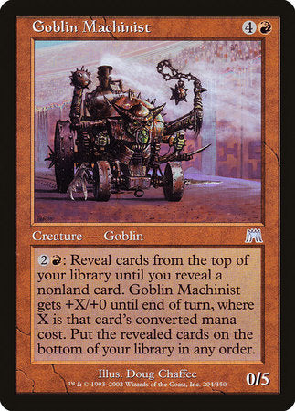 Goblin Machinist [Onslaught] | Exor Games Bridgewater