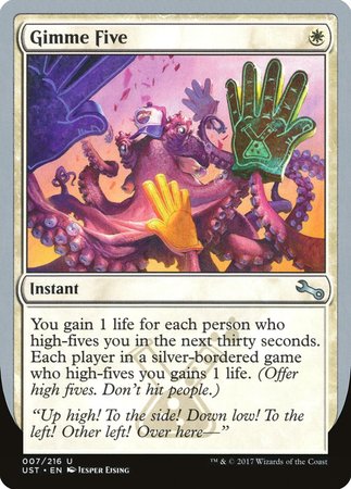 Gimme Five [Unstable] | Exor Games Bridgewater