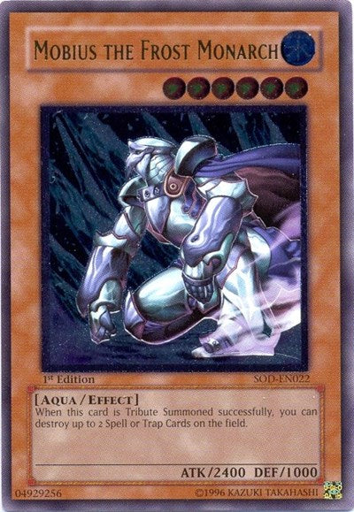 Mobius the Frost Monarch (UTR) [SOD-EN022] Ultimate Rare | Exor Games Bridgewater