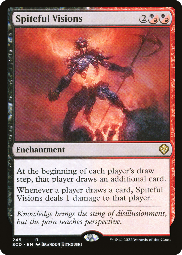 Spiteful Visions [Starter Commander Decks] | Exor Games Bridgewater