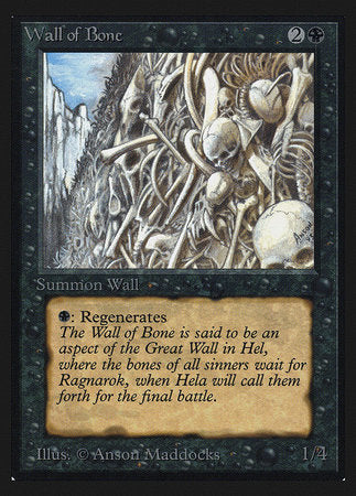 Wall of Bone (CE) [Collectors’ Edition] | Exor Games Bridgewater