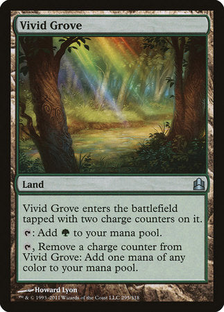Vivid Grove [Commander 2011] | Exor Games Bridgewater