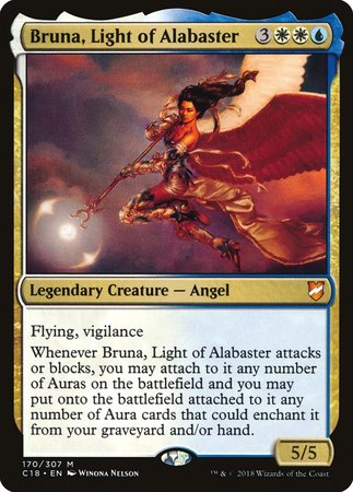 Bruna, Light of Alabaster [Commander 2018] | Exor Games Bridgewater