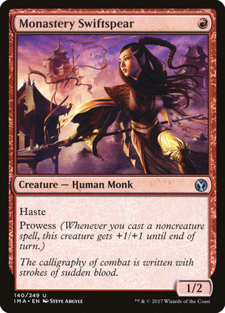 Monastery Swiftspear [Iconic Masters] | Exor Games Bridgewater