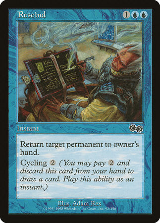 Rescind [Urza's Saga] | Exor Games Bridgewater