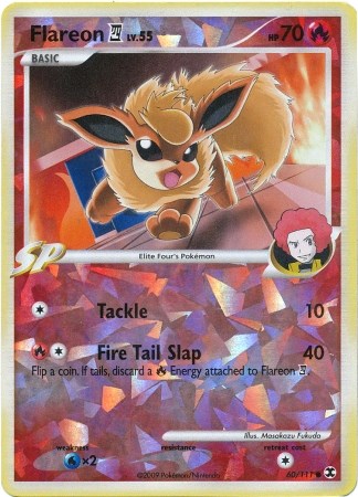 Flareon (60/111) (Cracked Ice) [Platinum: Rising Rivals] | Exor Games Bridgewater