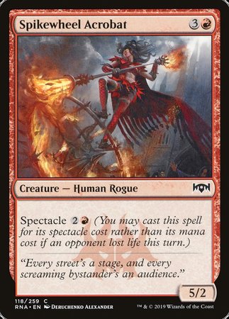 Spikewheel Acrobat [Ravnica Allegiance] | Exor Games Bridgewater