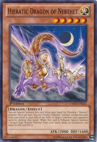 Hieratic Dragon of Nebthet [GAOV-EN021] Common | Exor Games Bridgewater