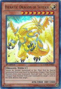 Hieratic Dragon of Sutekh [GAOV-EN025] Ultra Rare | Exor Games Bridgewater