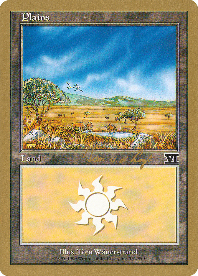 Plains (tvdl331) (Tom van de Logt) [World Championship Decks 2000] | Exor Games Bridgewater