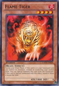 Flame Tiger [GAOV-EN039] Common | Exor Games Bridgewater