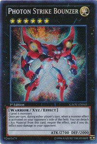 Photon Strike Bounzer [GAOV-EN043] Secret Rare | Exor Games Bridgewater