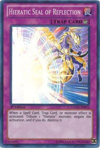 Hieratic Seal of Reflection [GAOV-EN072] Super Rare | Exor Games Bridgewater