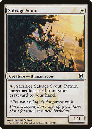 Salvage Scout [Scars of Mirrodin] | Exor Games Bridgewater