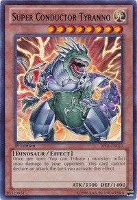 Super Conductor Tyranno [BP01-EN013] Rare | Exor Games Bridgewater