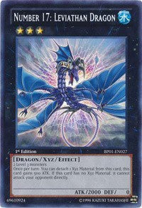 Number 17: Leviathan Dragon [BP01-EN027] Rare | Exor Games Bridgewater