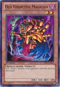 Old Vindictive Magician [BP01-EN060] Common | Exor Games Bridgewater