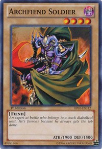 Archfiend Soldier [BP01-EN112] Common | Exor Games Bridgewater