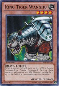King Tiger Wanghu [BP01-EN129] Common | Exor Games Bridgewater