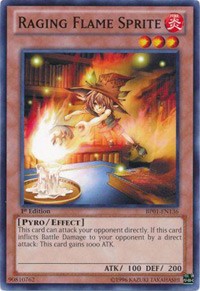 Raging Flame Sprite [BP01-EN136] Common | Exor Games Bridgewater