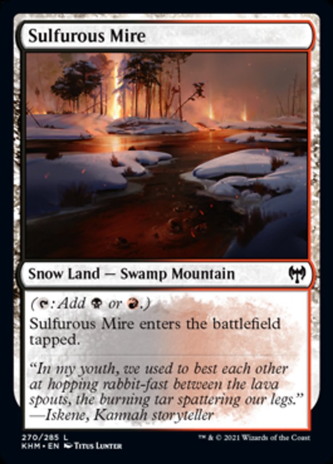 Sulfurous Mire [Kaldheim] | Exor Games Bridgewater