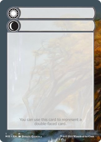 Helper Card (1/9) [Innistrad: Midnight Hunt Tokens] | Exor Games Bridgewater
