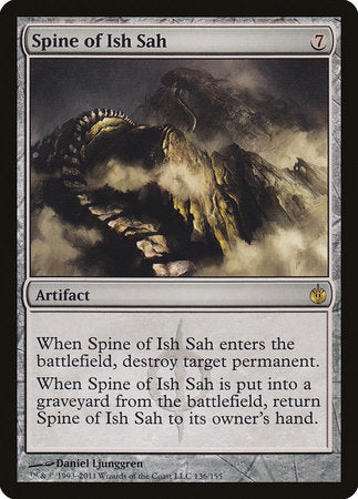 Spine of Ish Sah [Mirrodin Besieged] | Exor Games Bridgewater