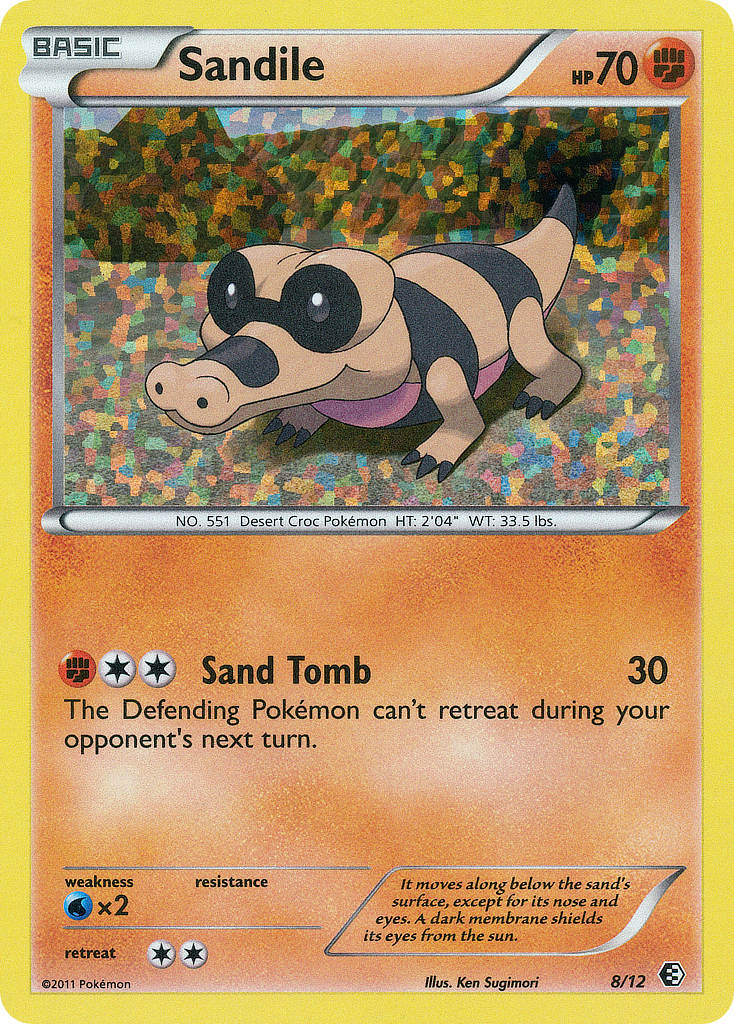 Sandile (8/12) [McDonald's Promos: 2011 Collection] | Exor Games Bridgewater