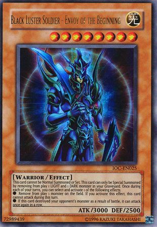 Black Luster Soldier - Envoy of the Beginning [IOC-EN025] Ultra Rare | Exor Games Bridgewater