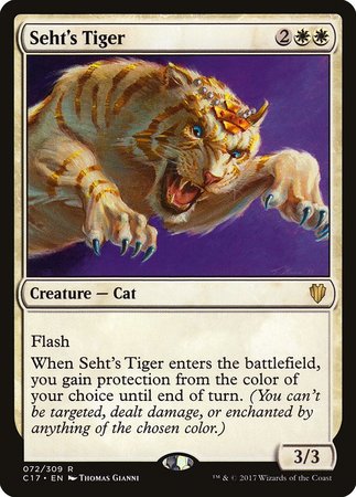 Seht's Tiger [Commander 2017] | Exor Games Bridgewater