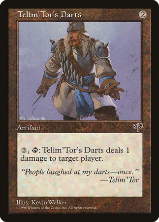 Telim'Tor's Darts [Mirage] | Exor Games Bridgewater