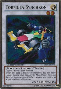 Formula Synchron [GLD5-EN034] Gold Rare | Exor Games Bridgewater