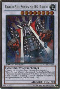Karakuri Steel Shogun mdl 00X Bureido [GLD5-EN035] Gold Rare | Exor Games Bridgewater
