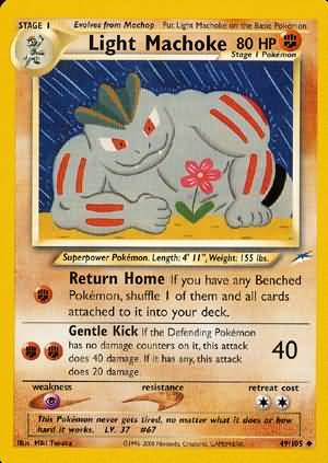 Light Machoke (49/105) [Neo Destiny Unlimited] | Exor Games Bridgewater