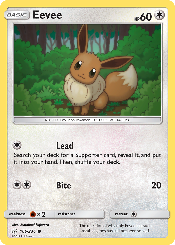 Eevee (166/236) [Sun & Moon: Cosmic Eclipse] | Exor Games Bridgewater