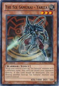 The Six Samurai - Yariza [SDWA-EN003] Common | Exor Games Bridgewater