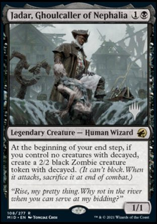 Jadar, Ghoulcaller of Nephalia (Promo Pack) [Innistrad: Midnight Hunt Promos] | Exor Games Bridgewater