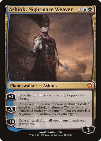 Ashiok, Nightmare Weaver [Theros] | Exor Games Bridgewater