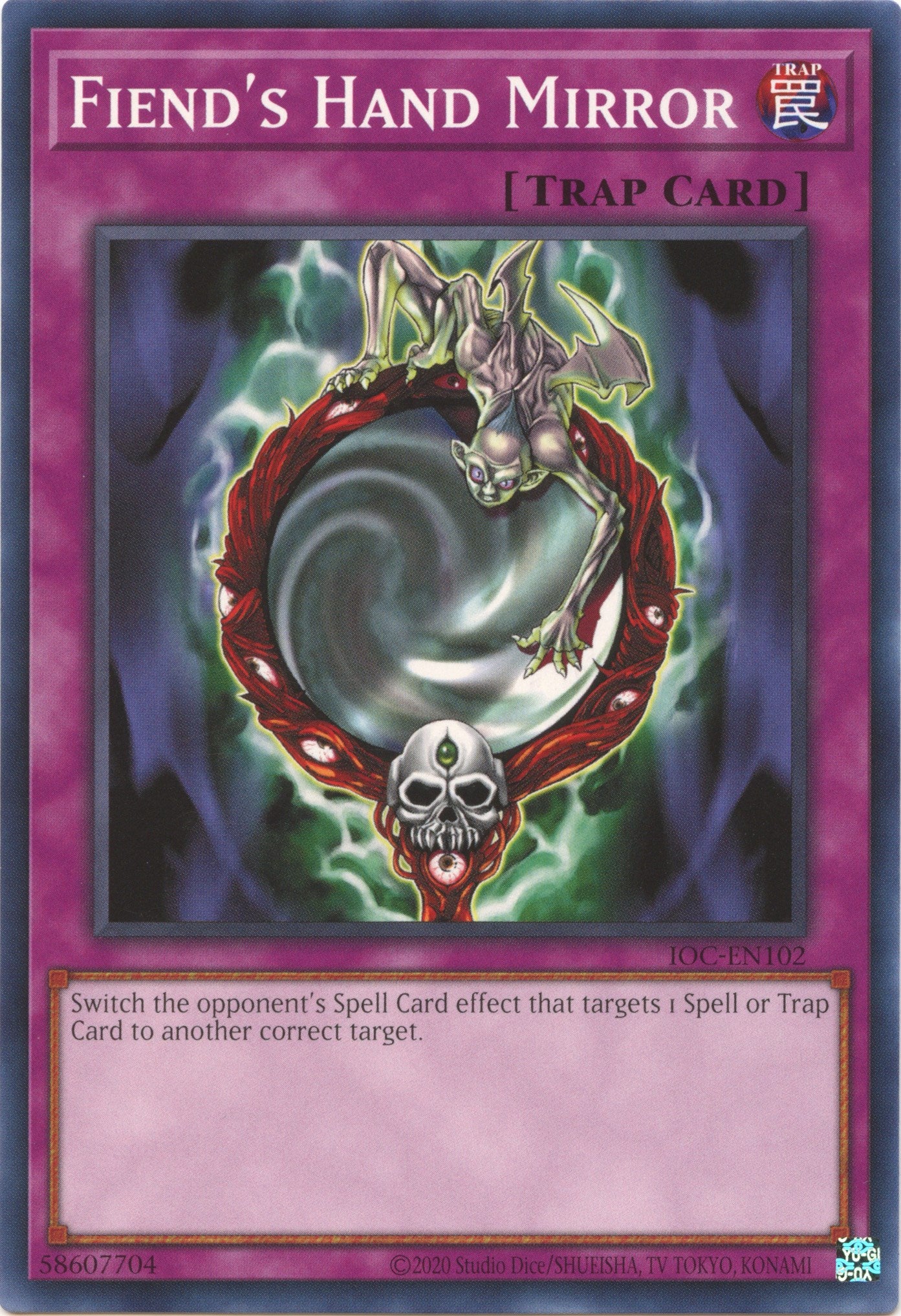 Fiend's Hand Mirror (25th Anniversary) [IOC-EN102] Common | Exor Games Bridgewater