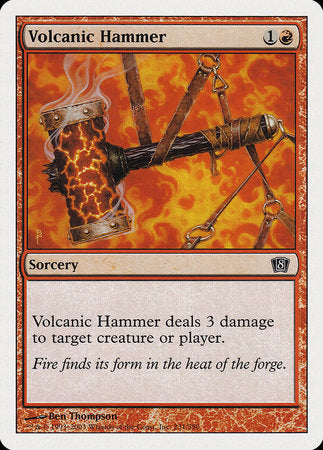 Volcanic Hammer [Eighth Edition] | Exor Games Bridgewater