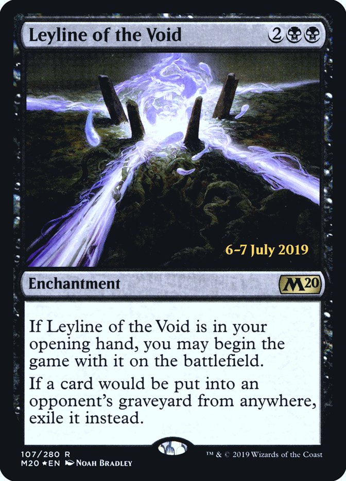 Leyline of the Void  [Core Set 2020 Prerelease Promos] | Exor Games Bridgewater