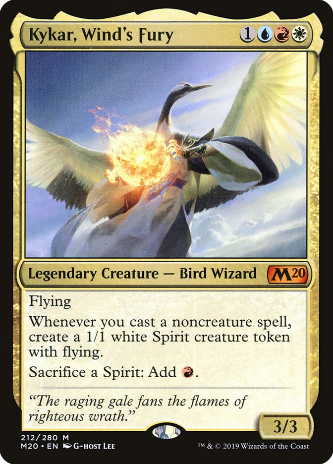 Kykar, Wind's Fury [Core Set 2020] | Exor Games Bridgewater