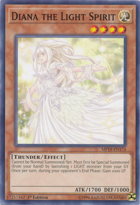 Diana the Light Spirit [MP19-EN174] Common | Exor Games Bridgewater