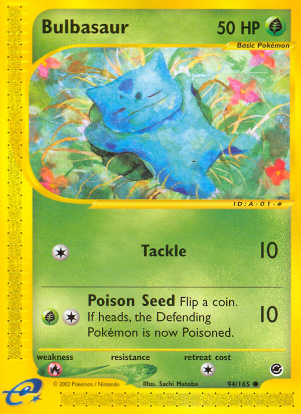 Bulbasaur (94/165) [Expedition: Base Set] | Exor Games Bridgewater