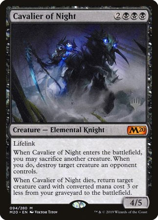 Cavalier of Night [Core Set 2020 Promos] | Exor Games Bridgewater