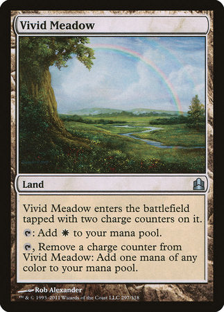 Vivid Meadow [Commander 2011] | Exor Games Bridgewater