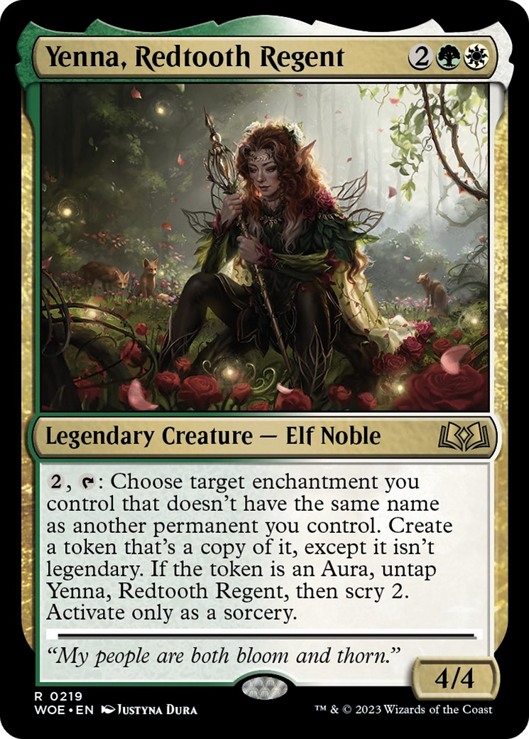 Yenna, Redtooth Regent [Wilds of Eldraine] | Exor Games Bridgewater