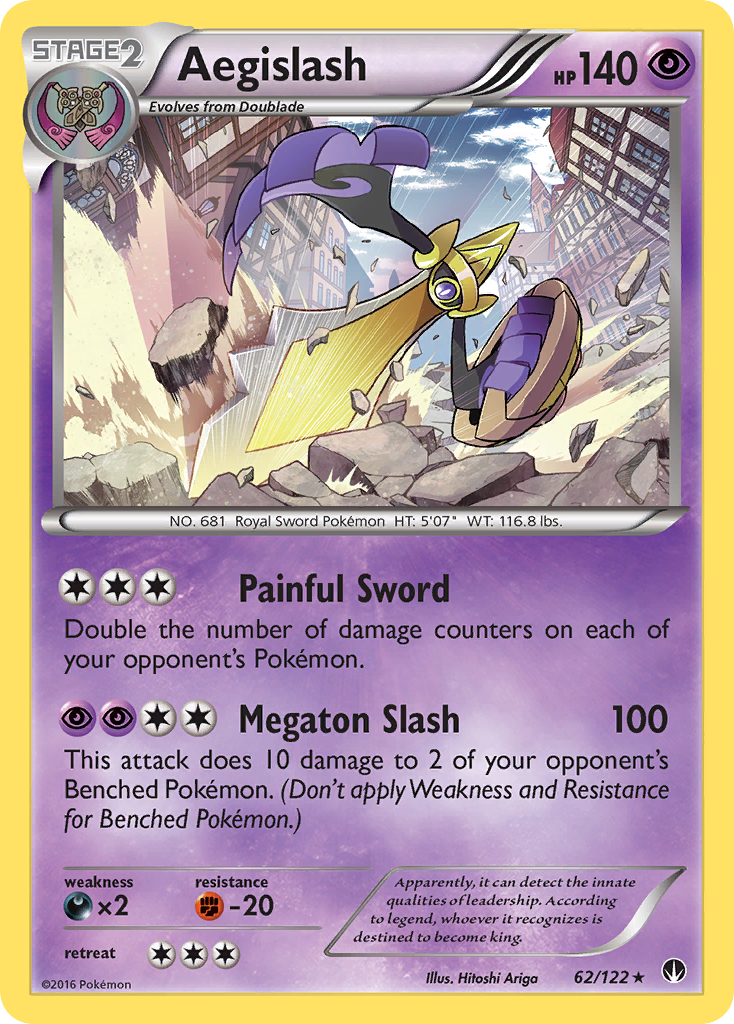 Aegislash (62/122) [XY: BREAKpoint] | Exor Games Bridgewater